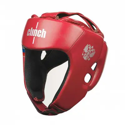 картинка Шлем Clinch бокс Olimp Dual красный С113 
